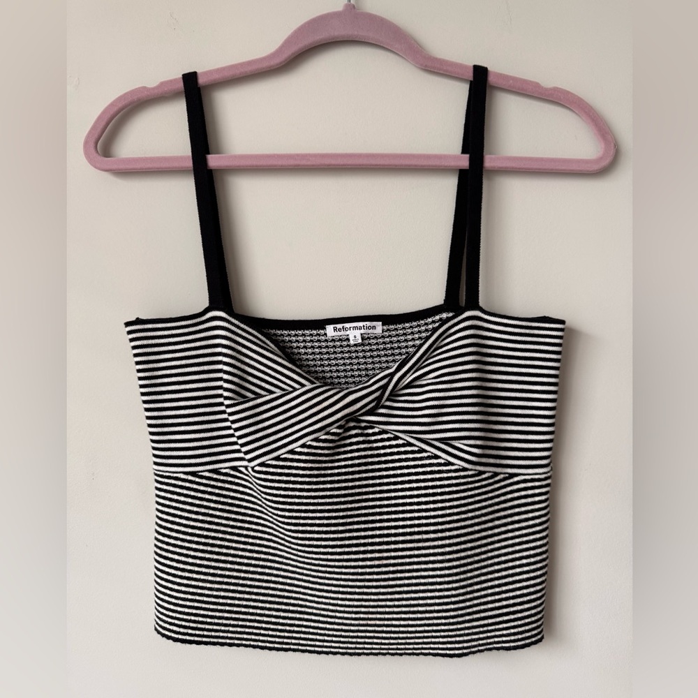 Reformation Lorenzo Cotton Sweater Tank